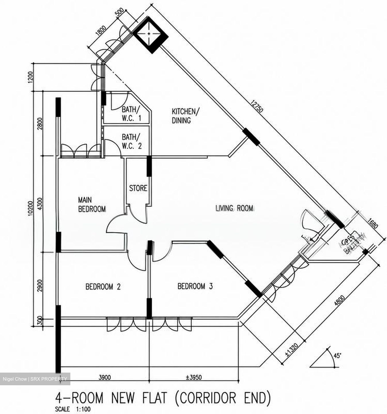 Blk 521 Jurong West Street 52 (Jurong West), HDB 4 Rooms #591565811